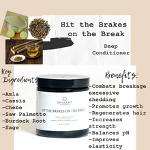 Load image into Gallery viewer, "Hit the Brakes on the Break"- Deep Conditioner