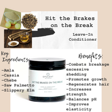 Load image into Gallery viewer, "Hit the Brakes on the Break"- Leave-in Conditioner